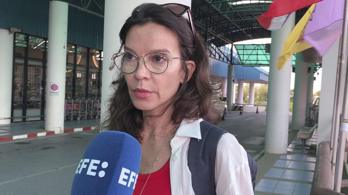 La madre de Daniel Sancho afirma que su hijo está bien y adaptándose a la nueva prisión