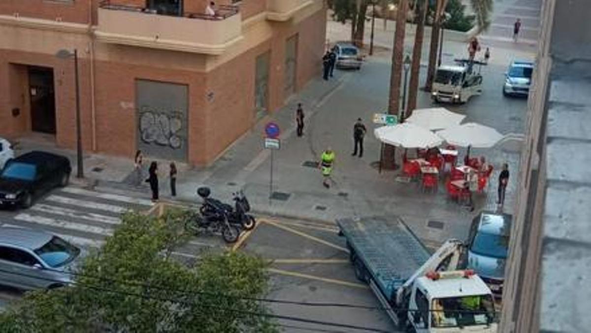 Vídeo: Persecución policial en Benimaclet deja cinco agentes heridos y un delincuente baleado.