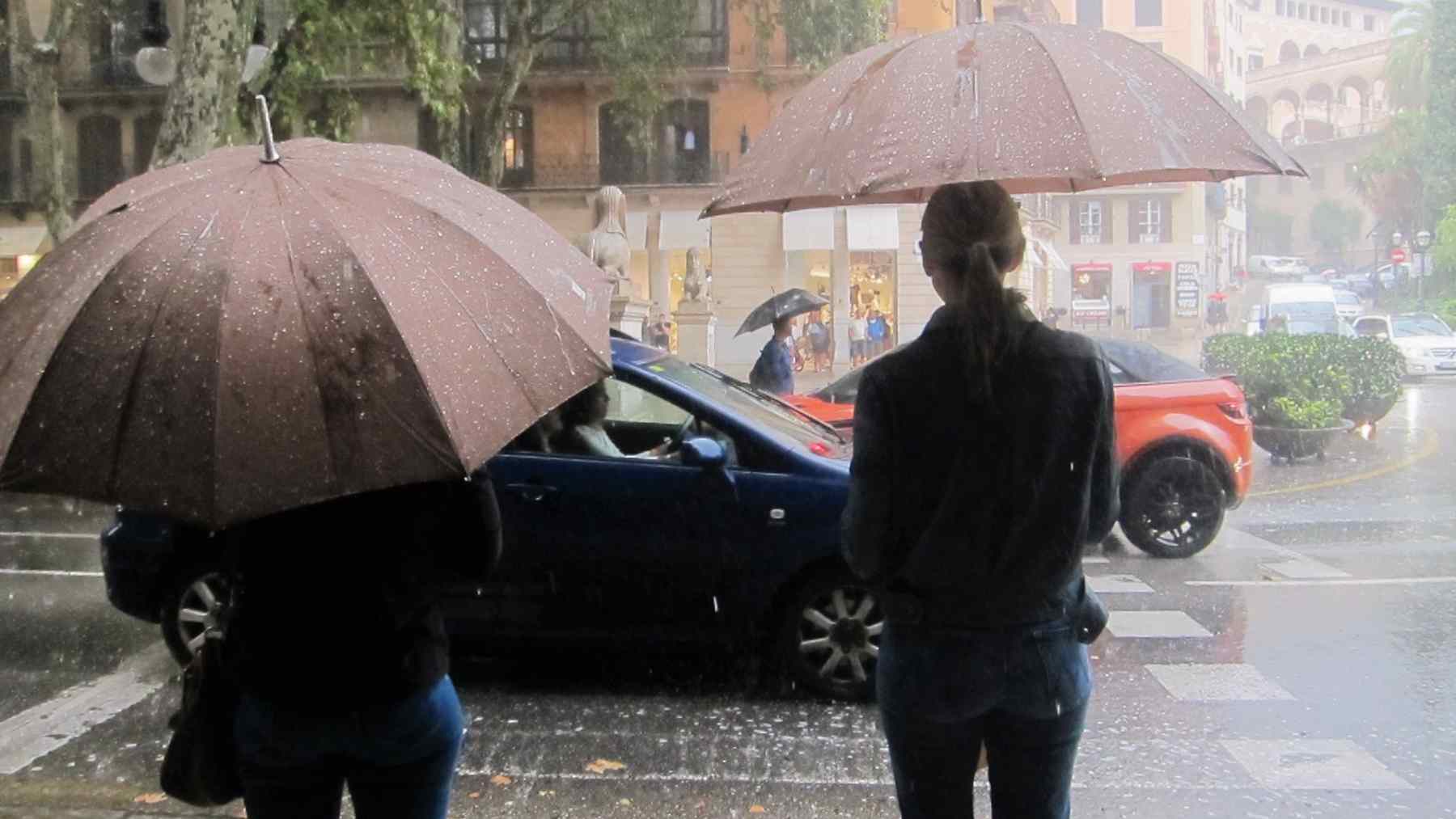Los efectos de la DANA dejarán chubascos en Baleares, pero de momento no hay alertas activas
