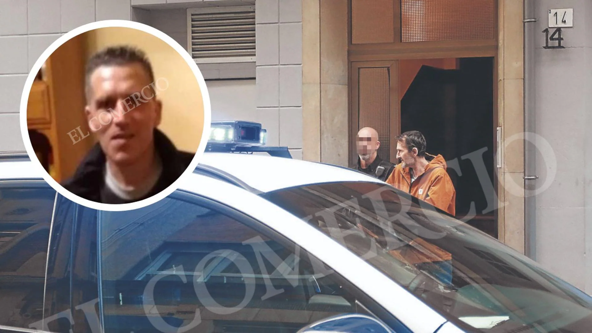 El asesino de la calle Luanco regresó dos días después oculto con una capucha