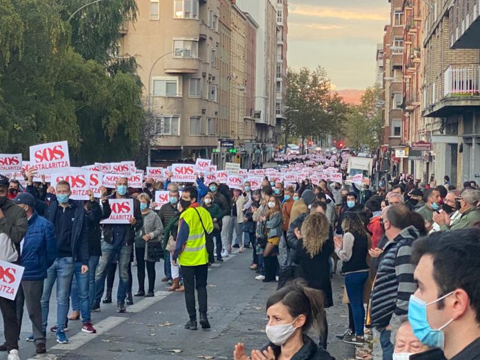 Casi 3 manifestaciones o concentraciones al día en Vitoria