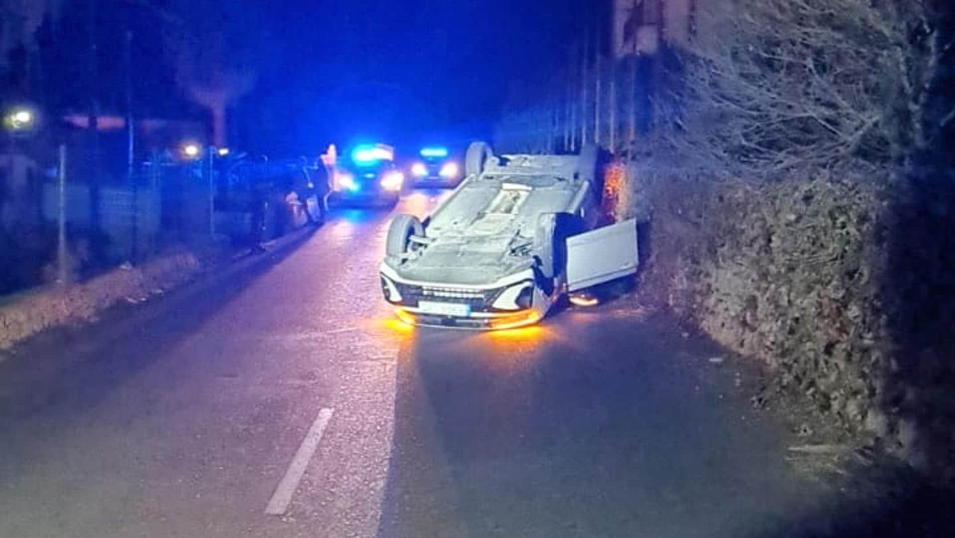Conductora en estado de embriaguez causa accidente en carretera de Xàbia y Gata a Dénia