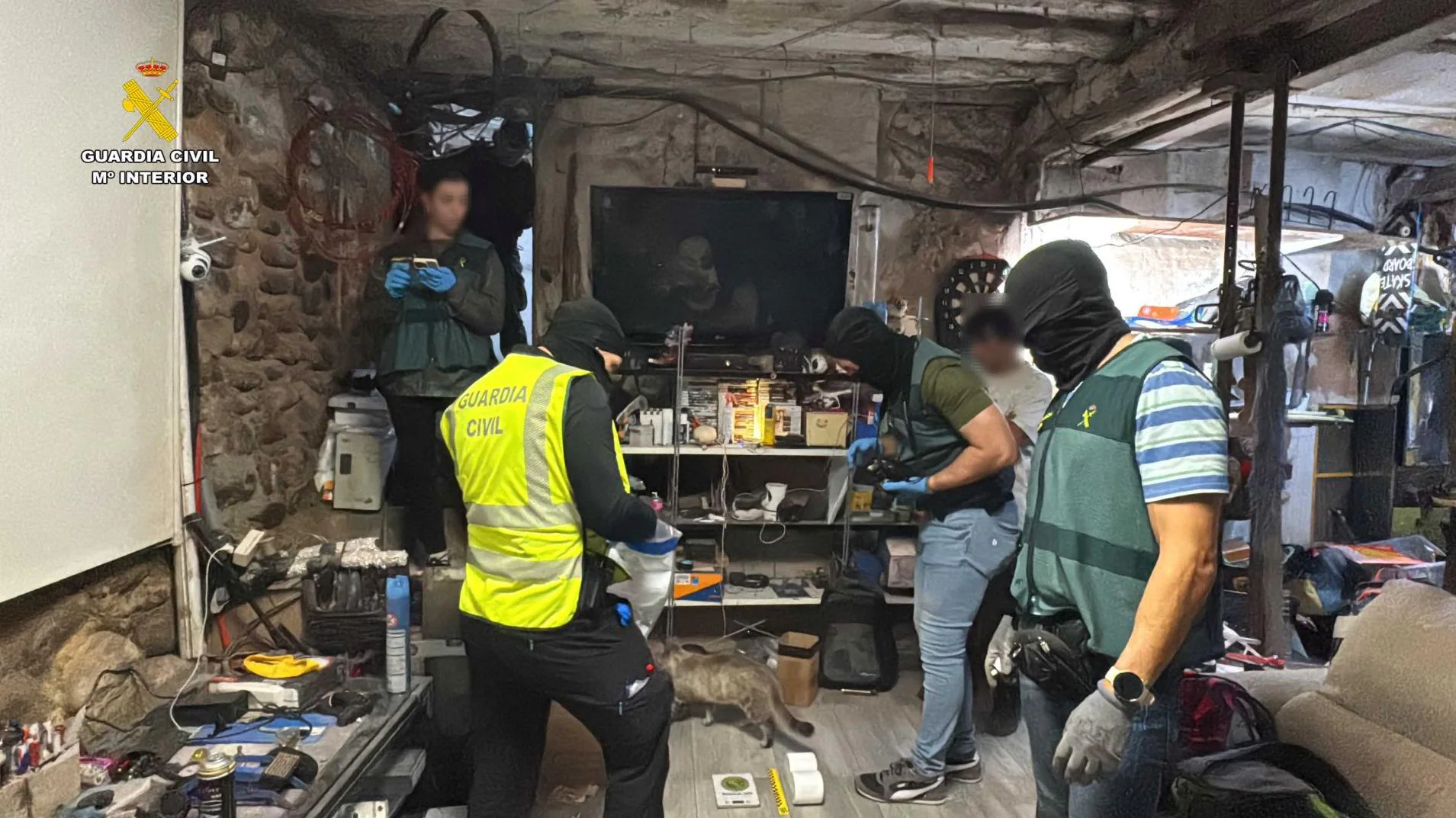 Desarticulan un ‘supermercado de droga’ en Arnedo y decomisan miles de dosis de sustancias estupefacientes
