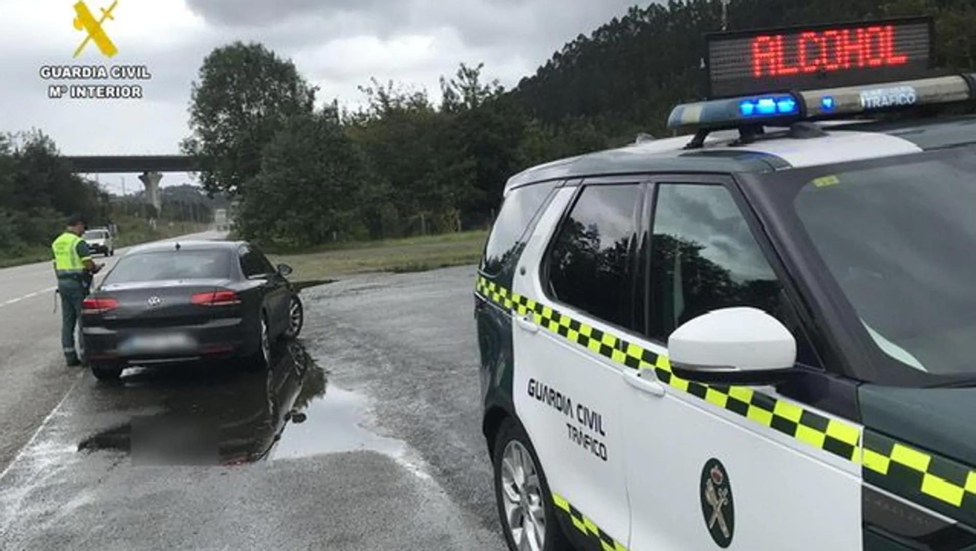 Detenida conductora en Asturias por quintuplicar la tasa de alcohol y circular con el permiso suspendido