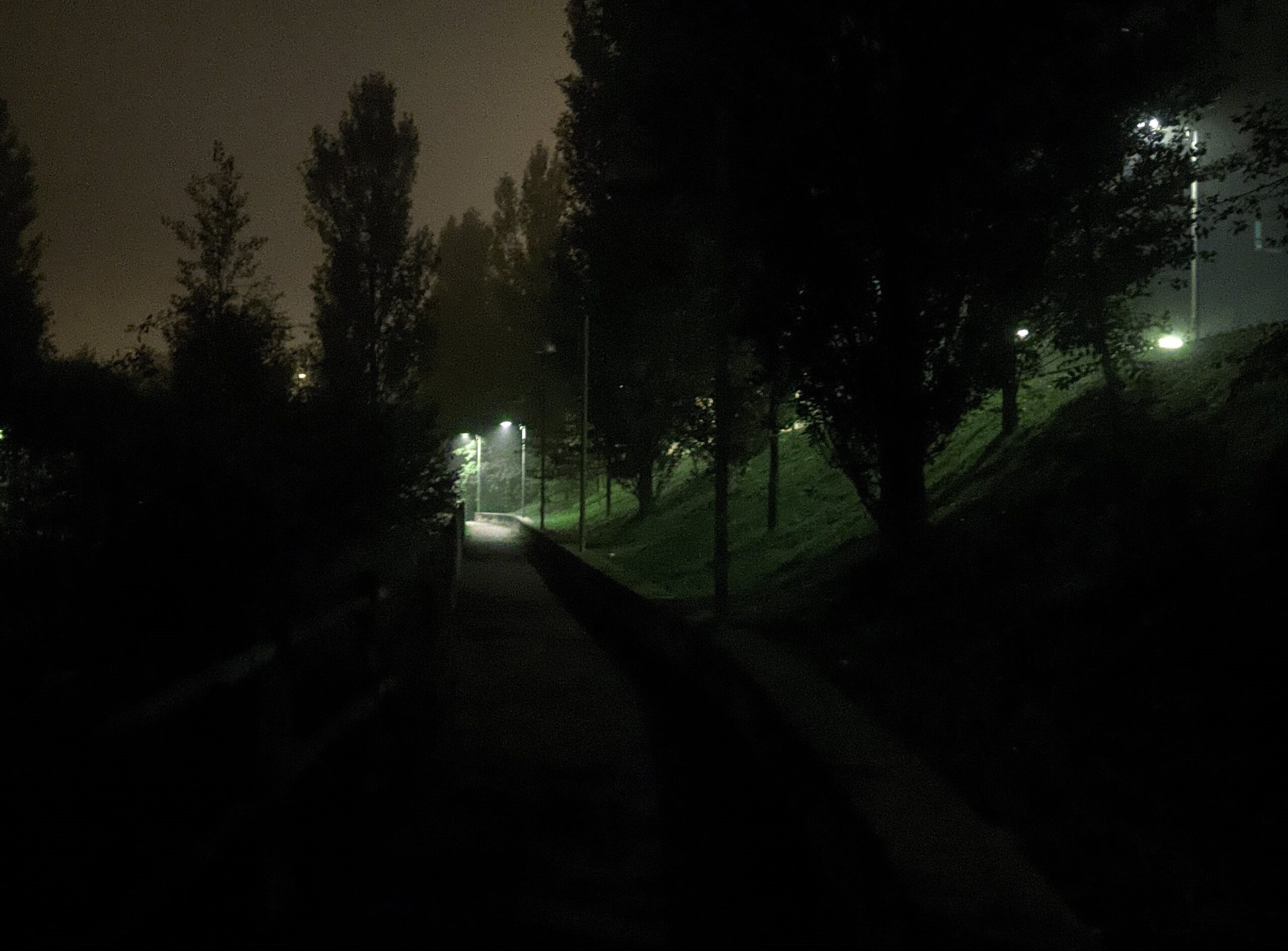 Fuertes rachas de viento de la borrasca Kirk dejan a miles de clientes sin luz en Vitoria