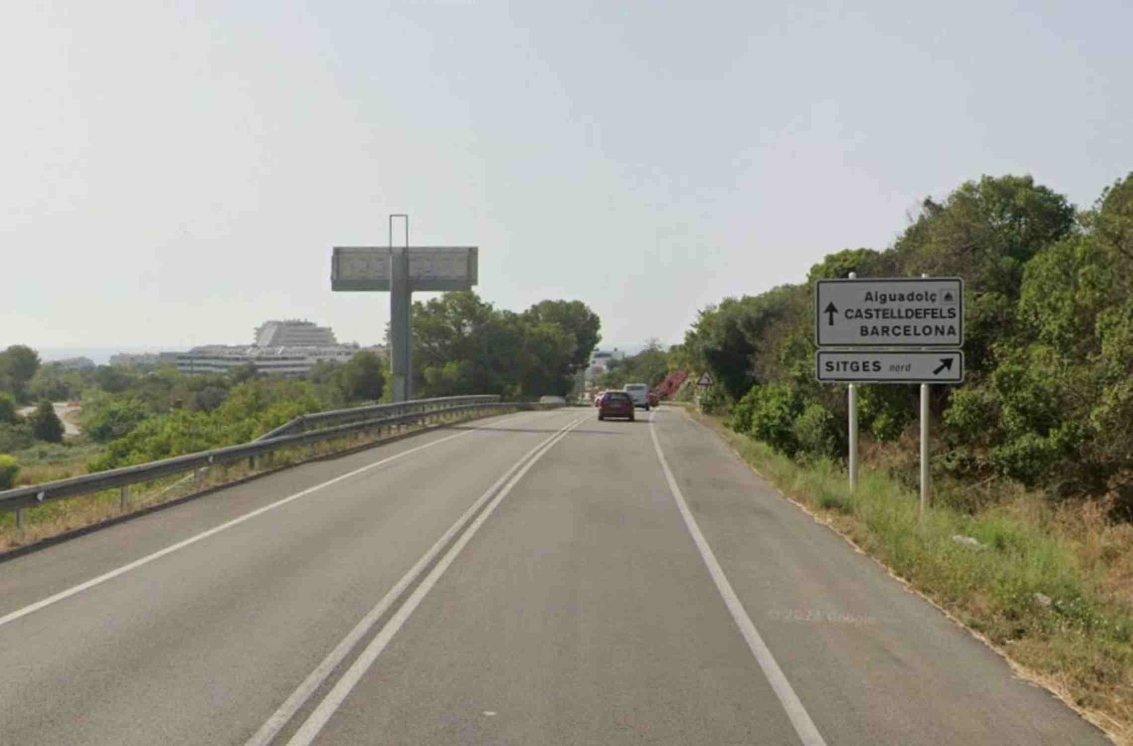 Grave accidente múltiple en Sitges deja un muerto y dos heridos