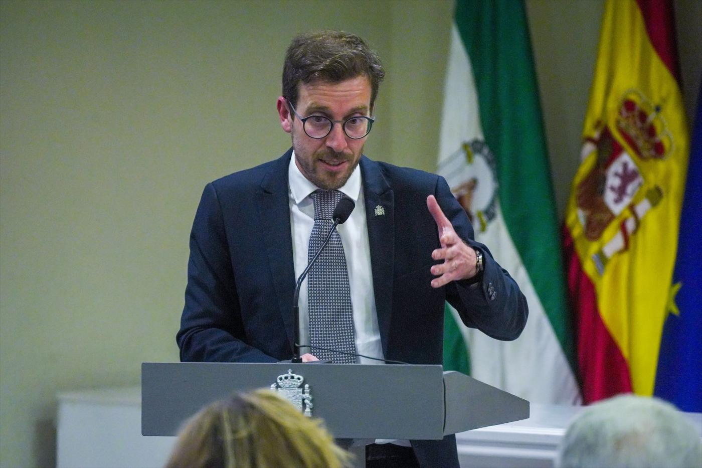 El subdelegado del Gobierno en Sevilla, Francisco Toscano. - EP.