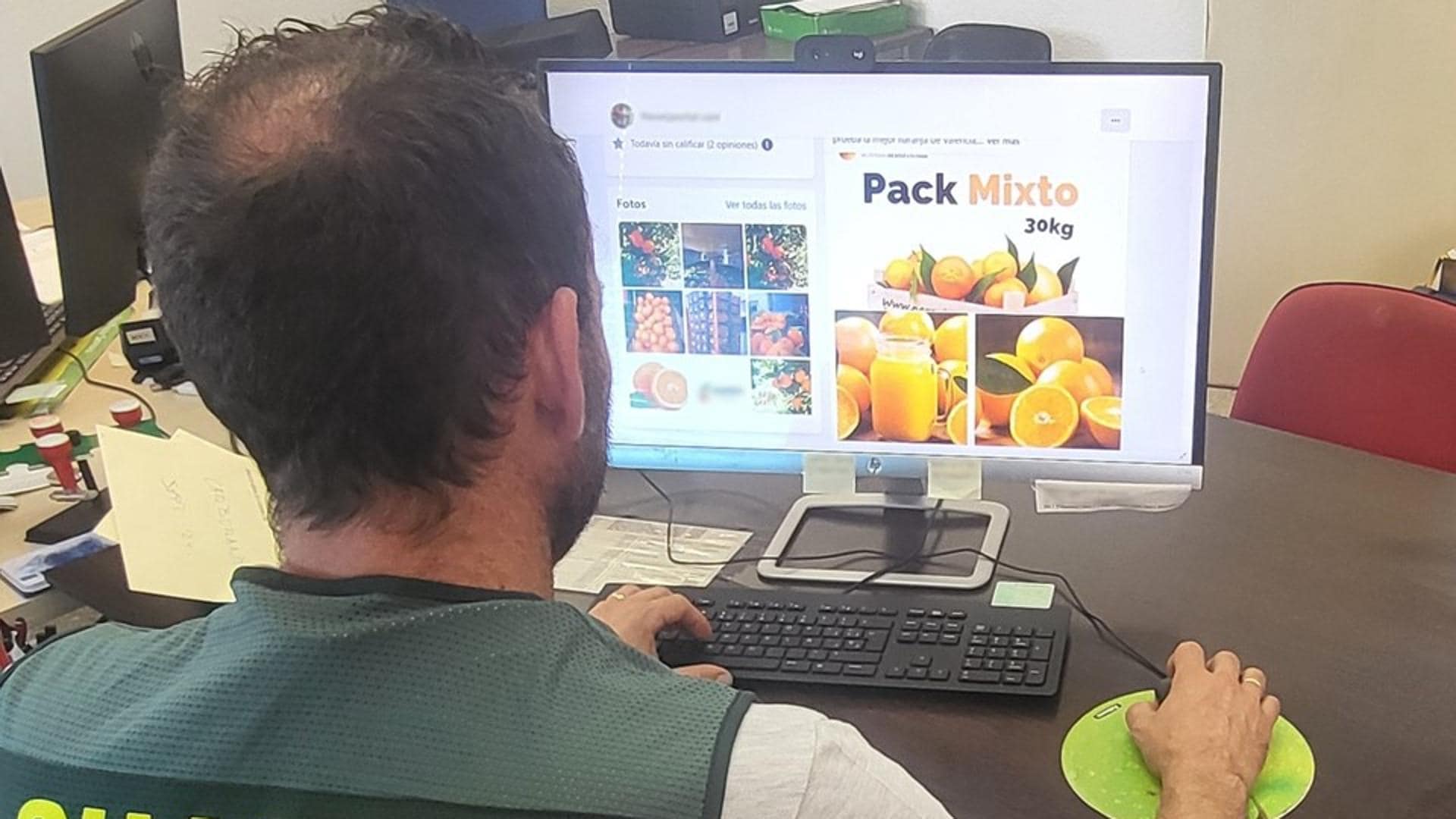 La Guardia Civil investiga a un empresario por estafar 78 toneladas de naranjas a agricultores de Alicante y Valencia | Estafa naranjas | Comprar naranjas Alicante