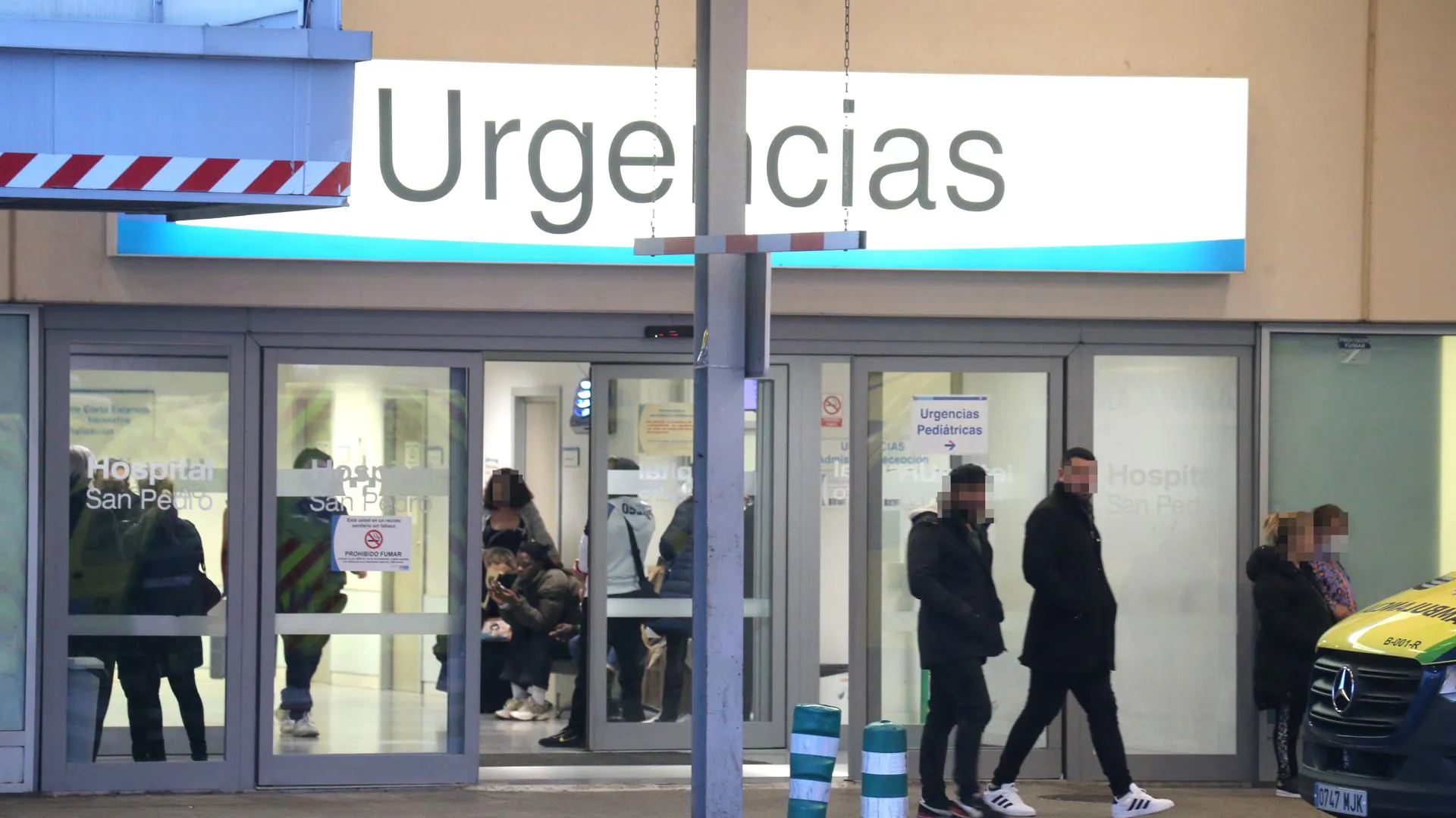 Hombre resulta herido en accidente de tráfico en Logroño.