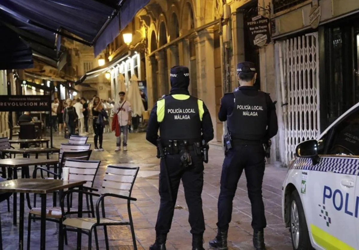 Incidente de tráfico en Málaga deja a un agente de Policía Local herido