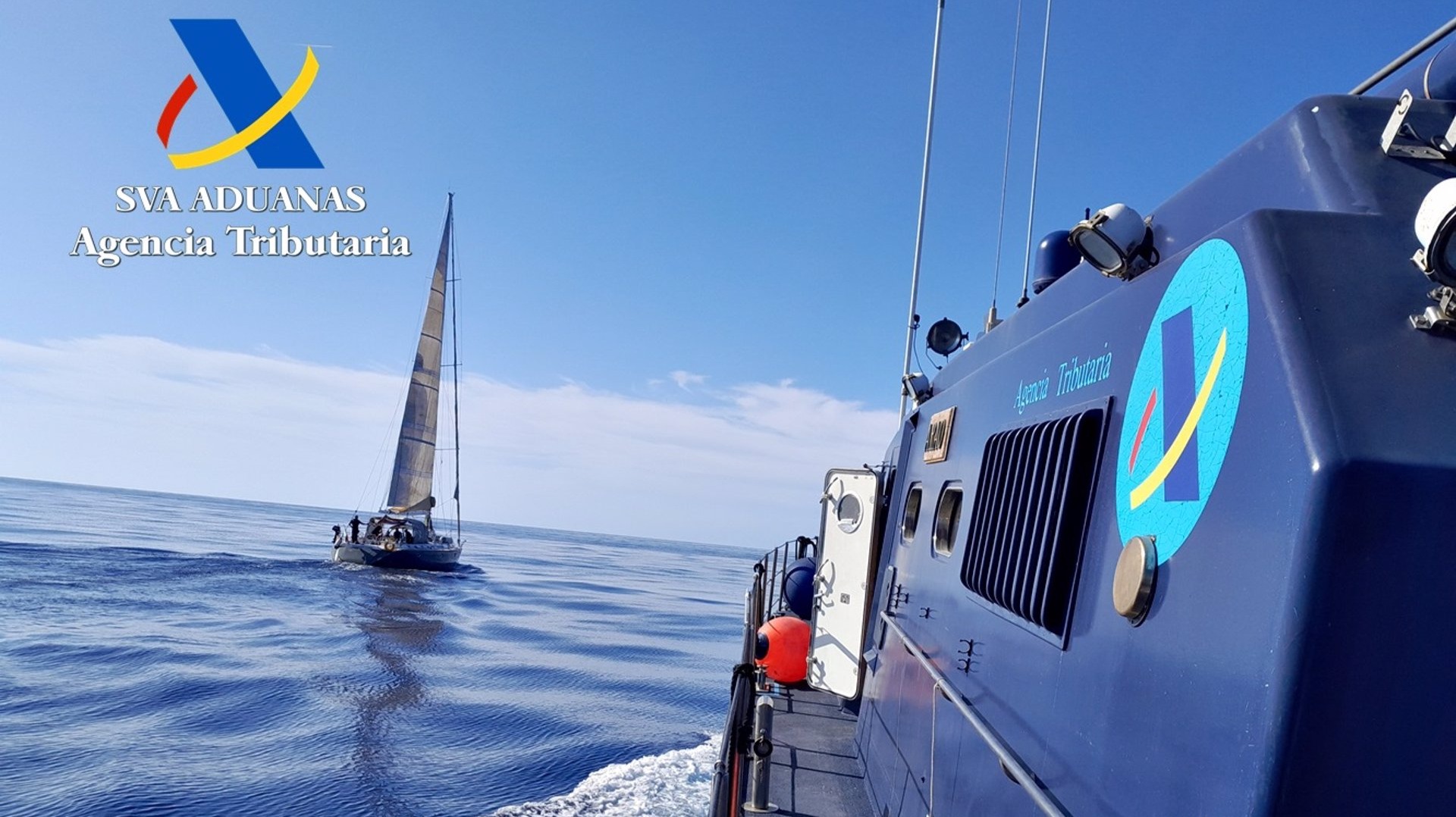 Interceptan un velero en aguas de Cartagena con más de 4.500 kilos de hachís a bordo