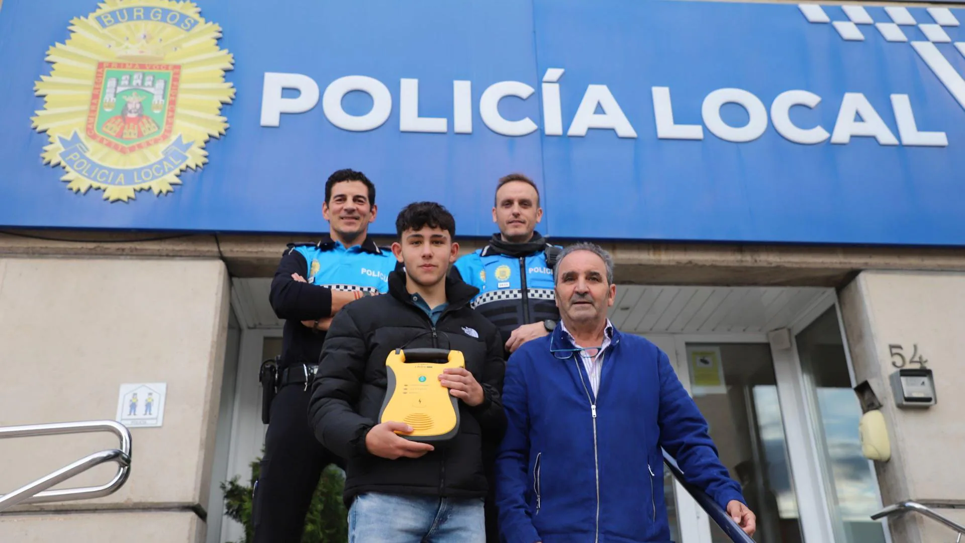 El menor que salvó la vida a un hombre en Burgos: «Empecé a hacer la RCP como pude»