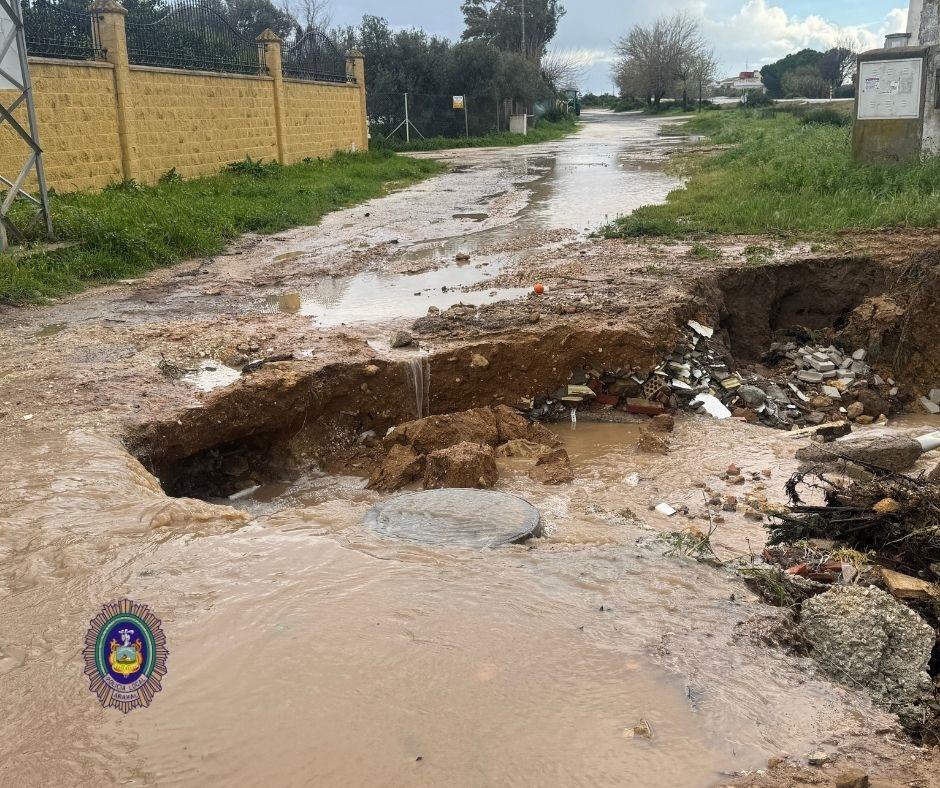 Los daños causados por Konrad en Arahal. - Ayto
