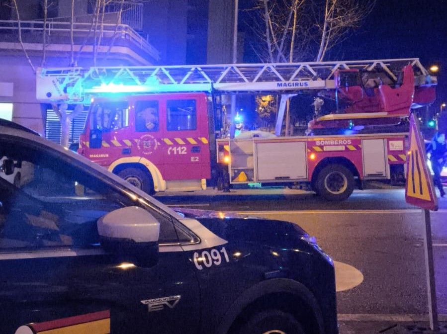 Amplio despliegue en Zamora capital para rescatar a persona herida en su domicilio