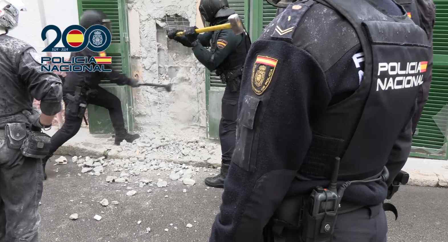 Cinco detenidos y un kilo de cocaína y 274 plantas de marihuana intervenidas en la redada en la Soledad