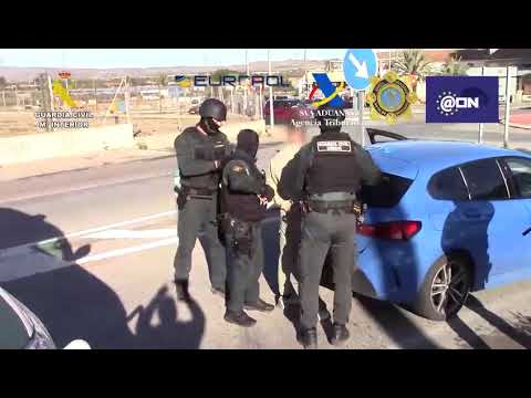 Desmantelan una red internacional de tráfico de drogas en la Región de Murcia, Castellón y Málaga, con destino a Dublín