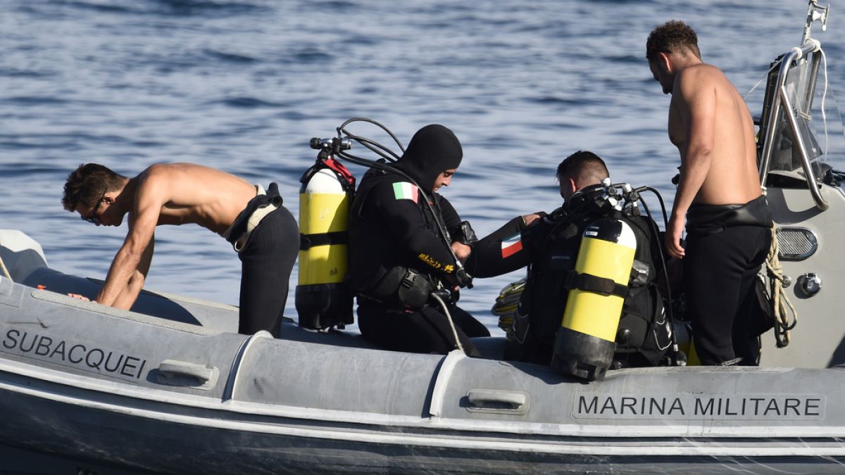 Encuentran el cuerpo de la última desaparecida del yate de lujo que naufragó en Sicilia