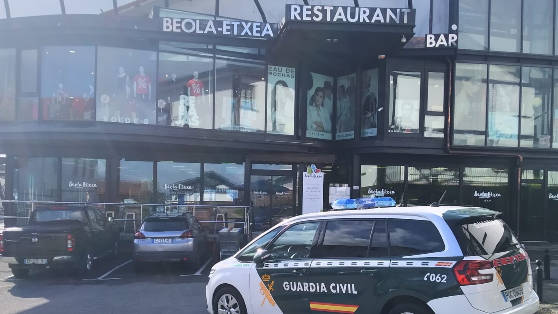 Guardia Civil de Bera esclarece robos en comercios de Ibardin por valor de más de 3.000 euros