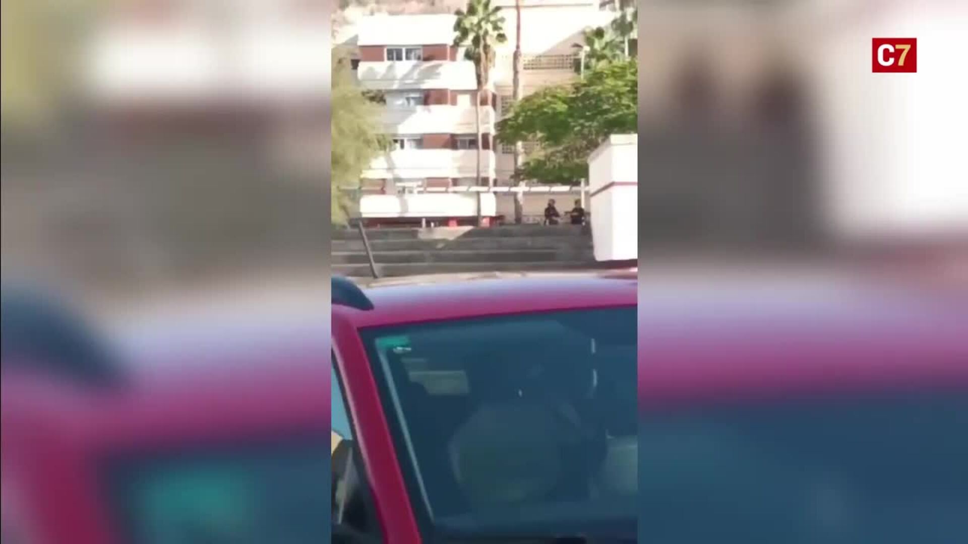 Intervención policial en La Paterna tras el audaz asalto a un furgón