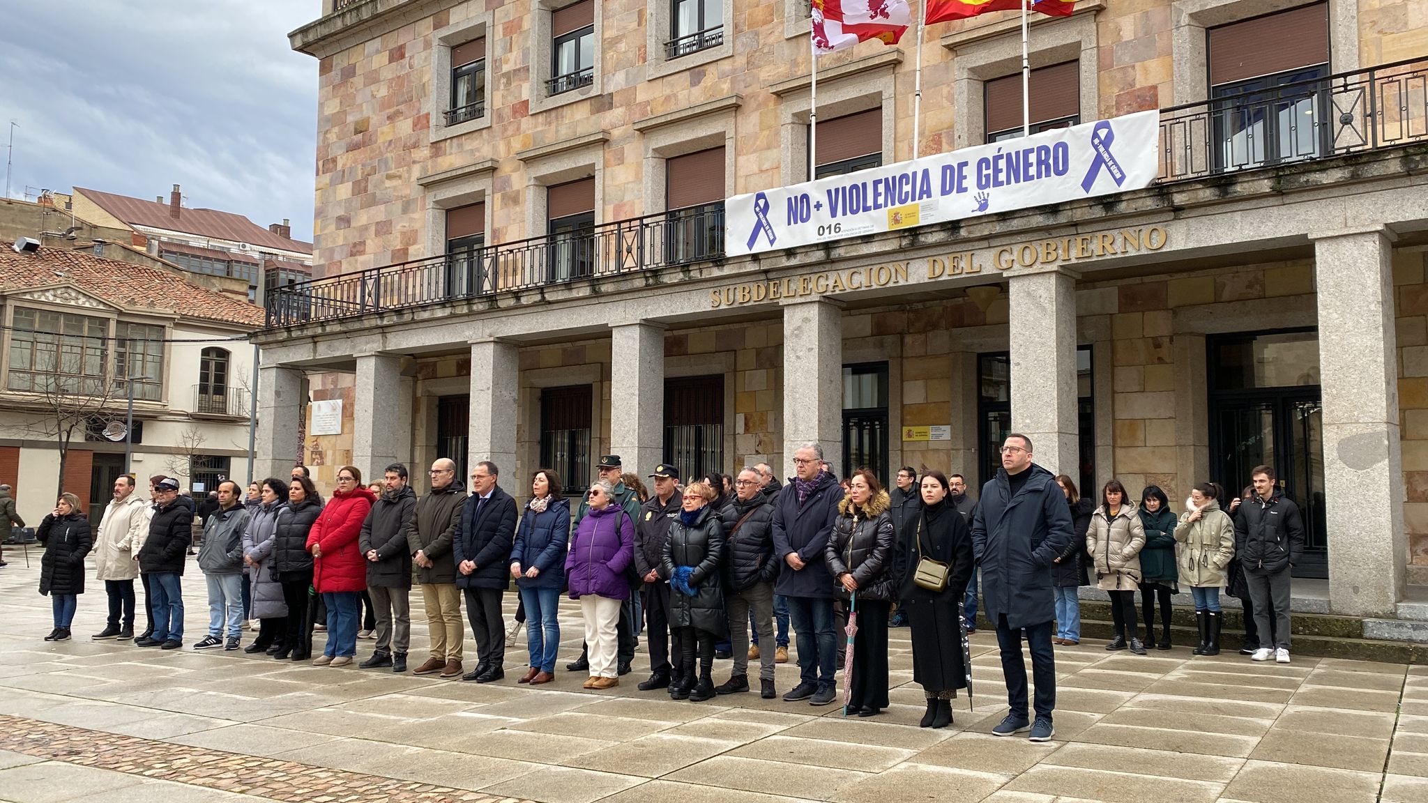 VÍDEO | Zamora guarda silencio por la joven asesinada en Burgos a manos de su pareja
