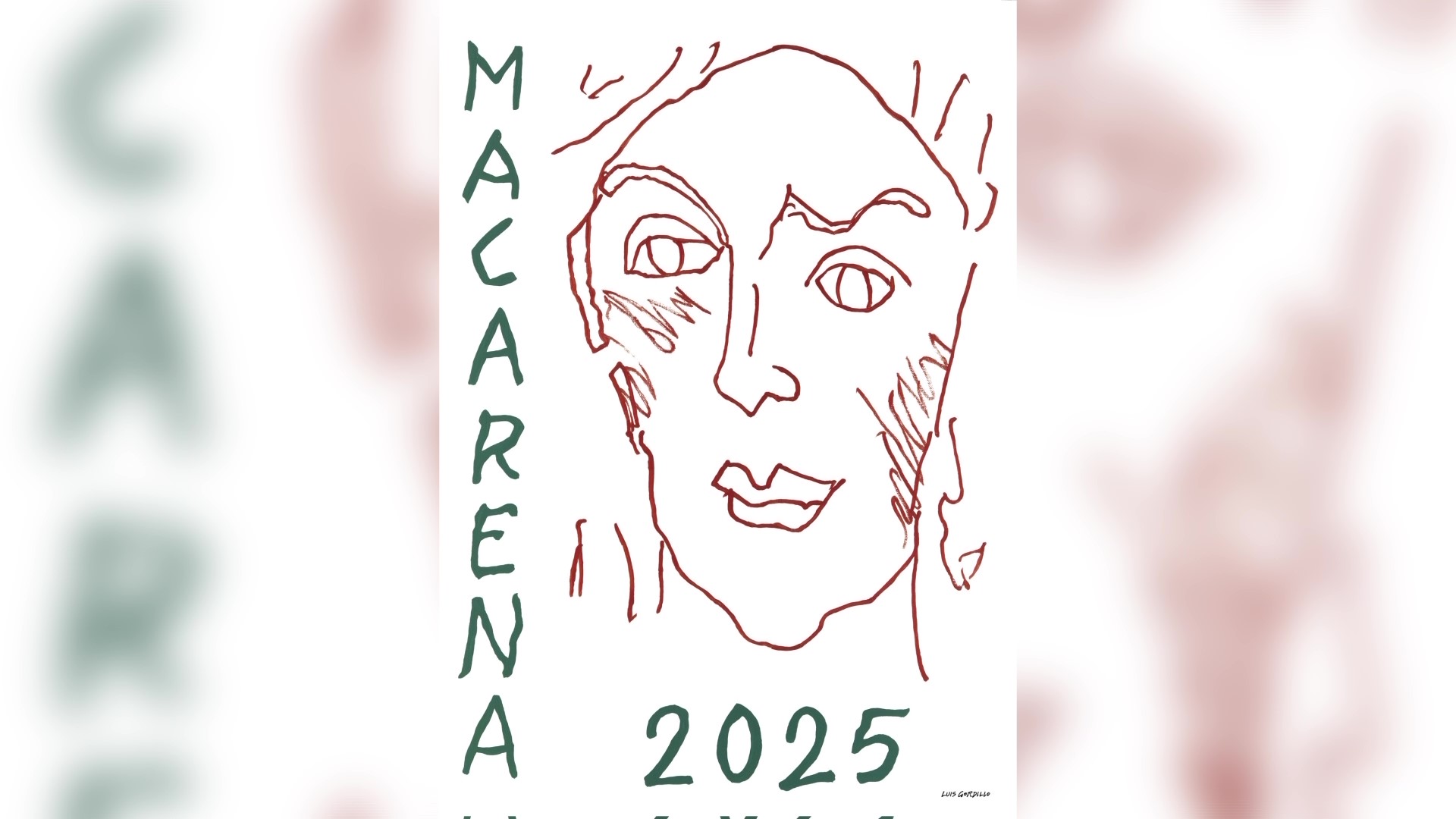 El polémico cartel de la Macarena desata los memes en redes sociales