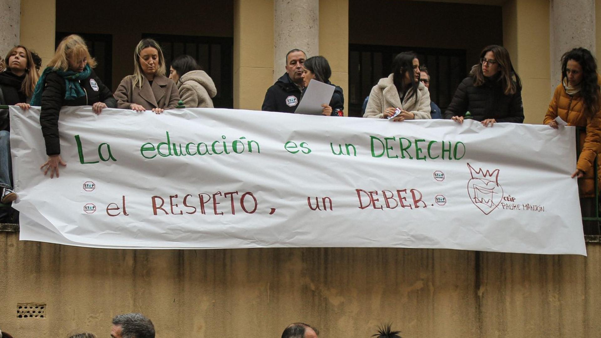 Una madre agrede a una profesora en un colegio de Burgos