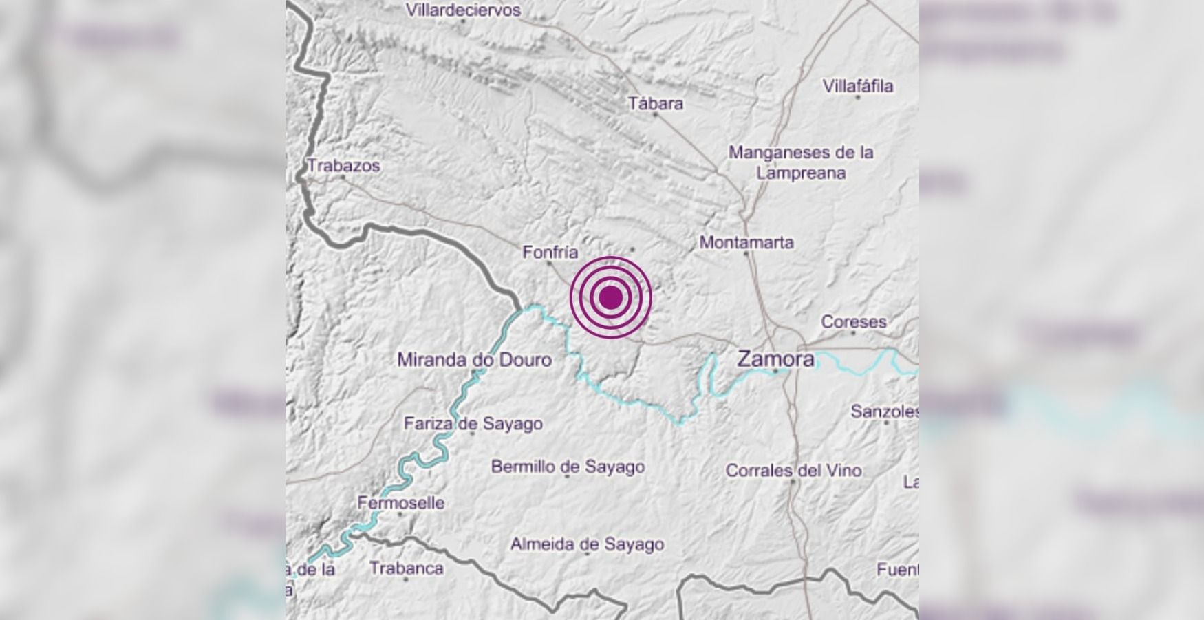 Terremoto este miércoles en Zamora.