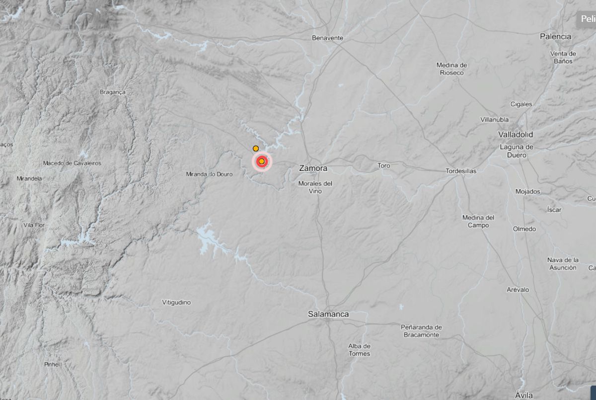 Segundo terremoto en Zamora en cuestión de minutos