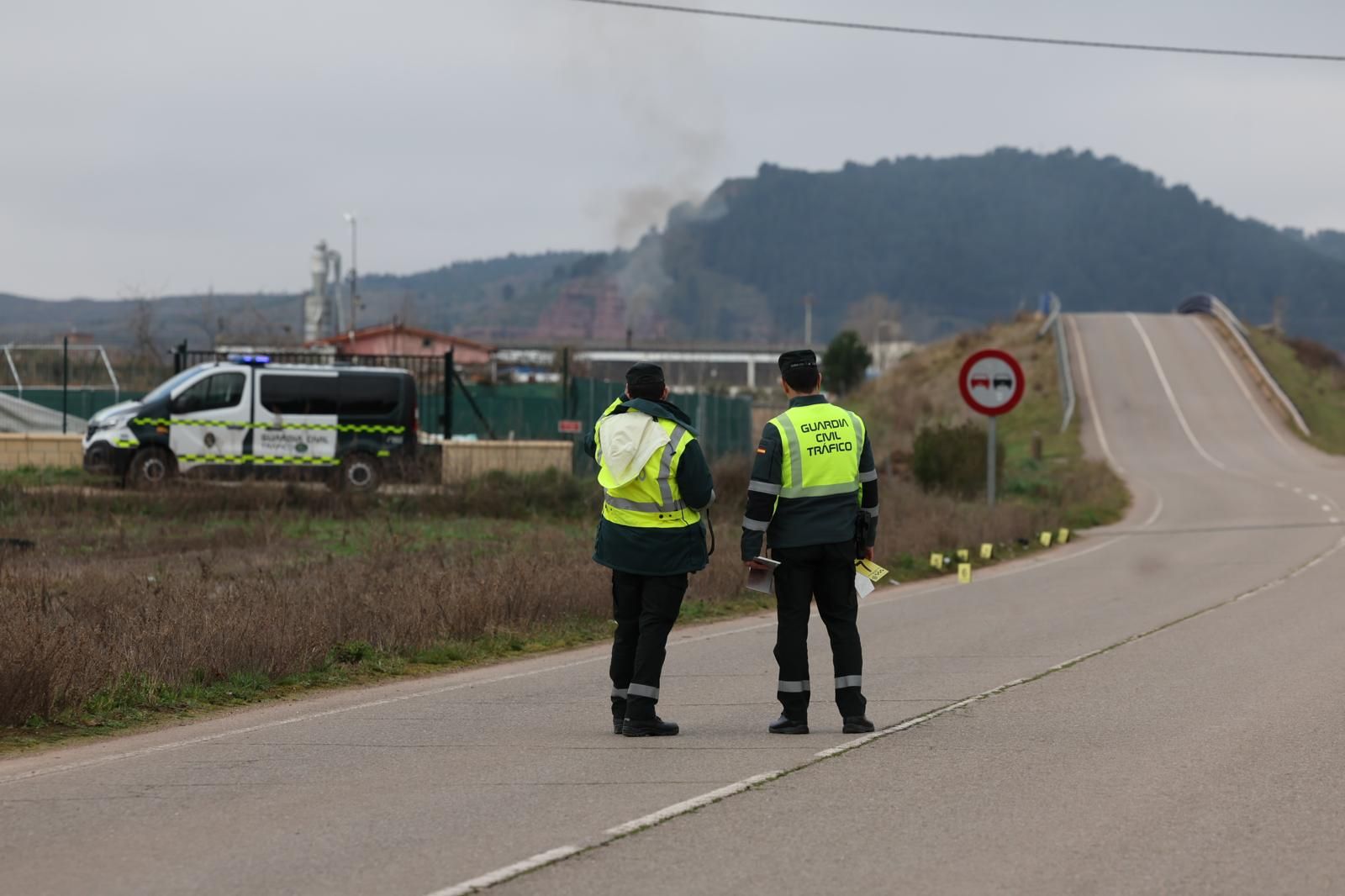 Muere un hombre de 33 años atropellado en Huércanos y el conductor se da a la fuga