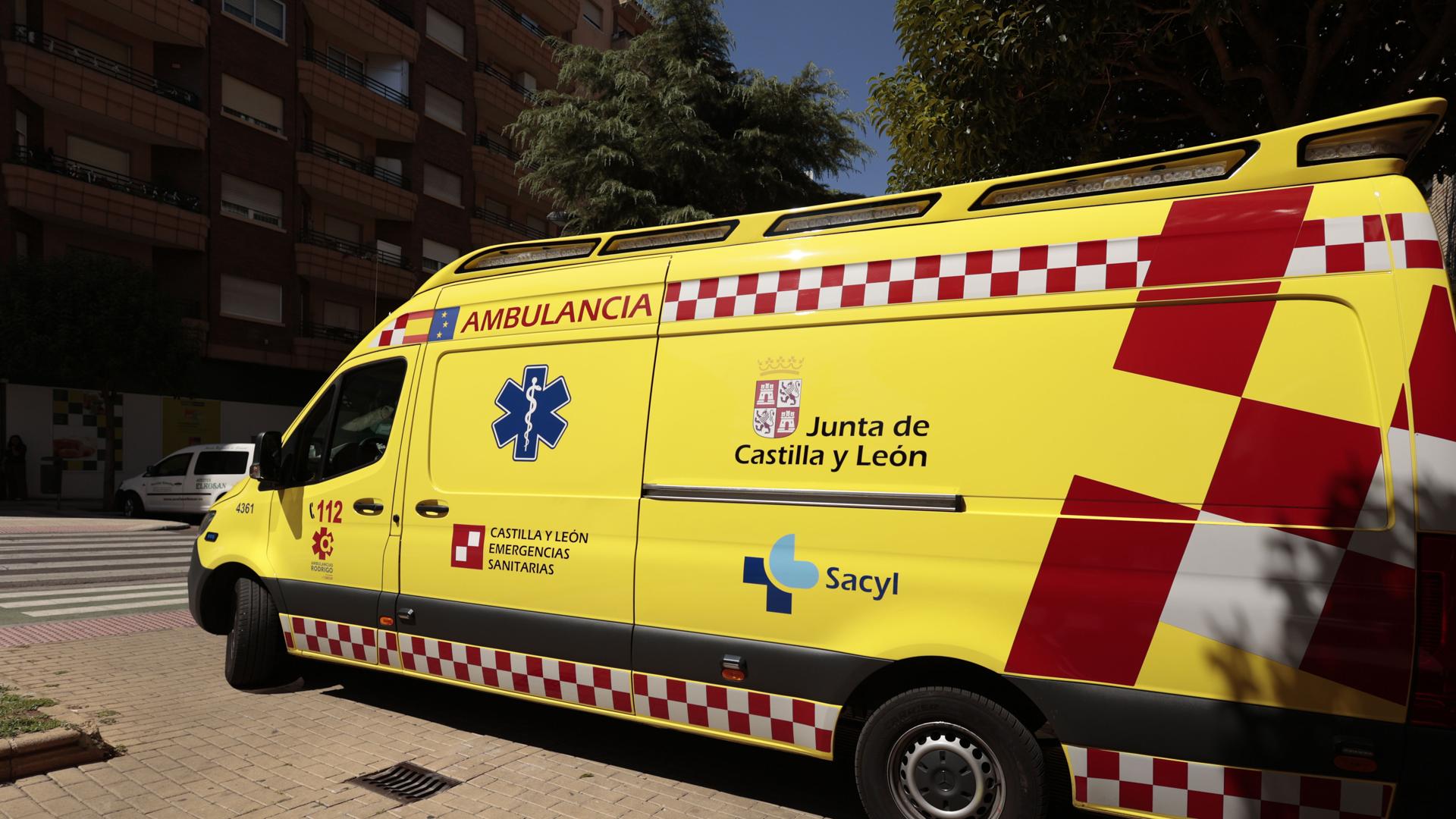 Herido en Béjar tras salirse de la autovía con su coche por aquaplaning