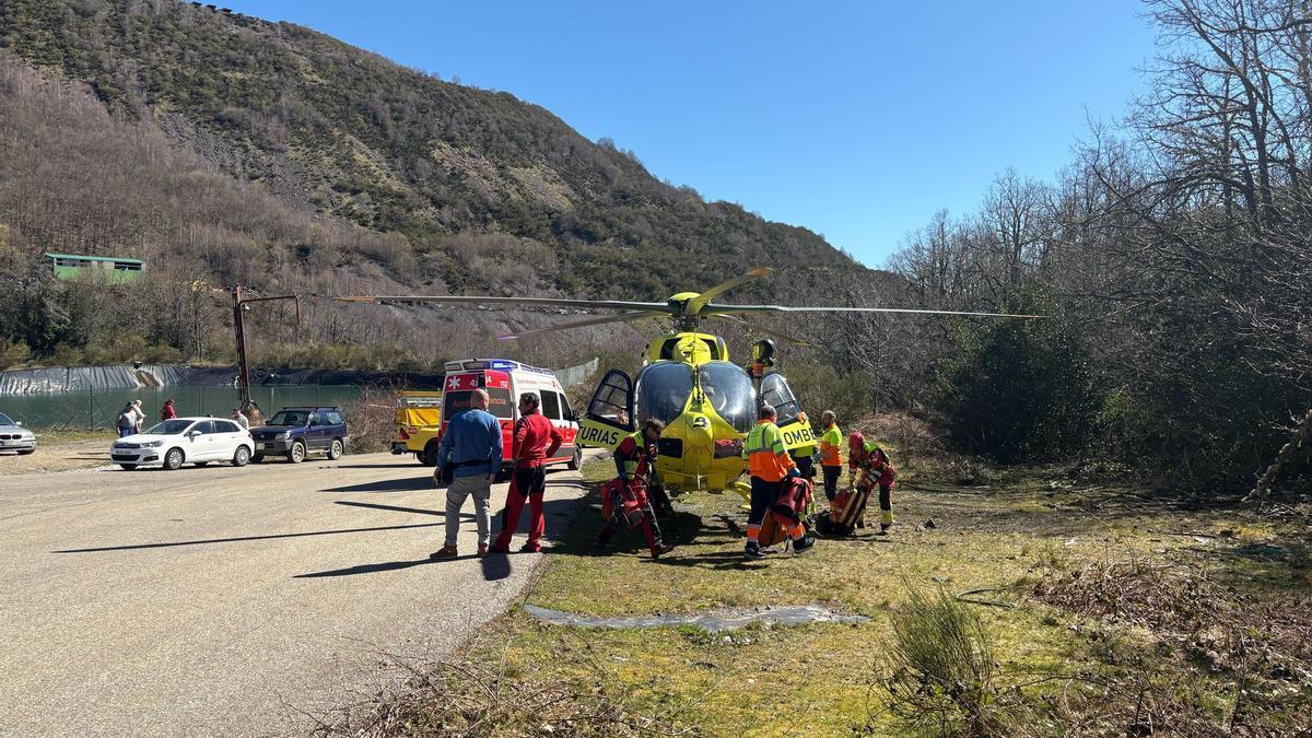 Cinco muertos en la explosión de una mina en Asturias