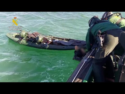 Rescatan a kayakista en apuros en Nuevo Portil, Cartaya