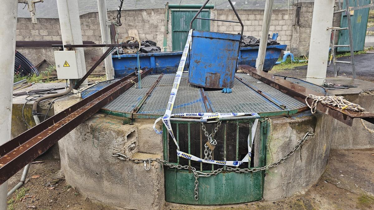 Iniciada una investigación tras el accidente de dos operarios en un pozo a 450 metros de profundidad en Güímar
