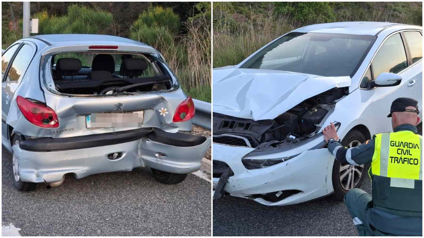 Accidente en la A-12 deja dos heridos leves en Mañeru
