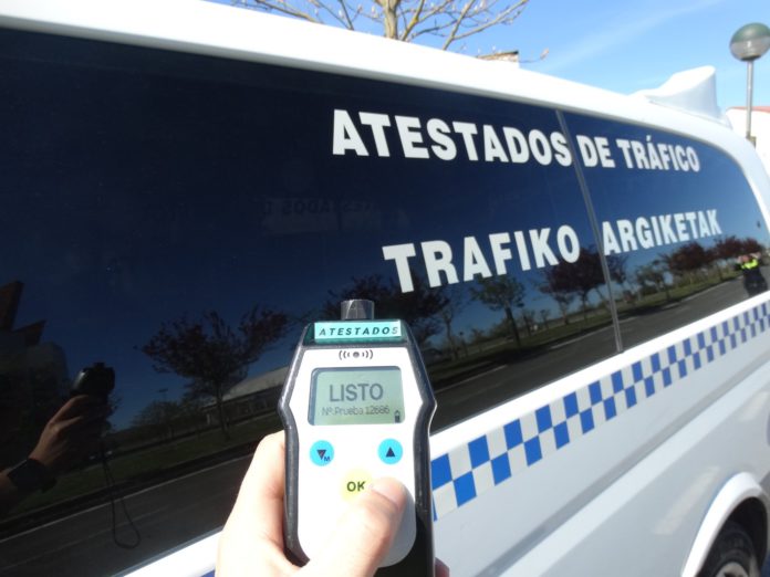 Vitoria: Conductores cuadruplicando tasas de alcohol y con cocaína