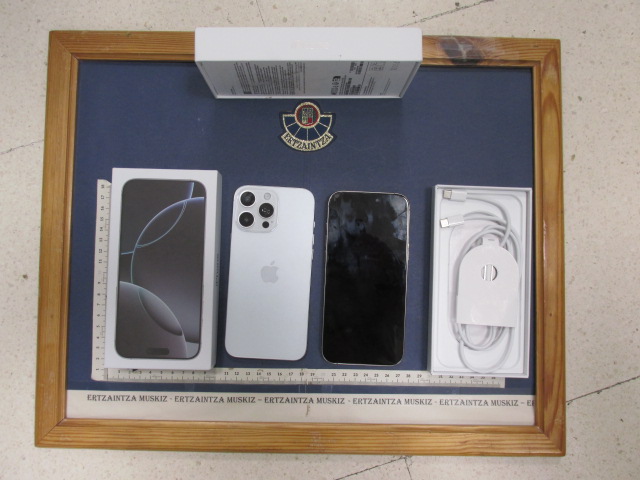 Detenido en Santurtzi un hombre por estafar con la venta de teléfonos móviles falsos de alta gama