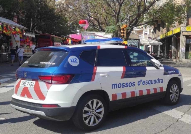cotxe mossos hospitalet