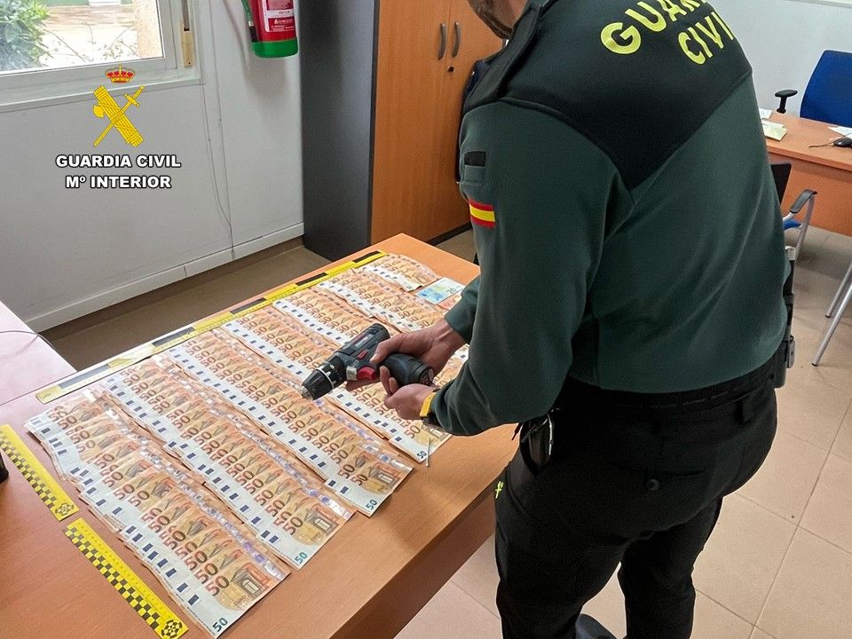 Detenido por trucar con un taladro una ruleta de un salón de juegos de Callosa de Segura para ganar 8.000 euros