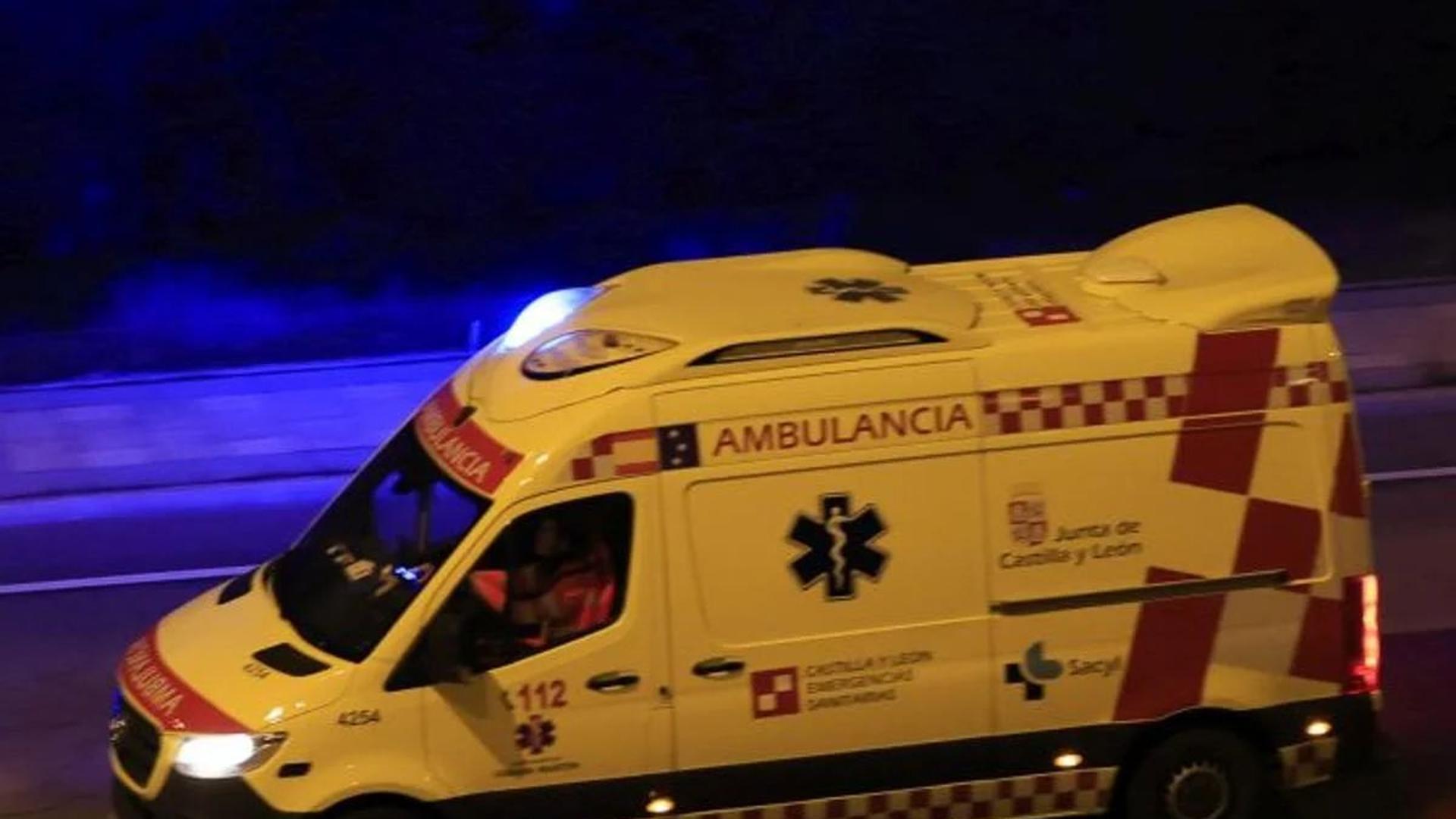 Excarcelan a un conductor atrapado tras sufrir un accidente en Burgos