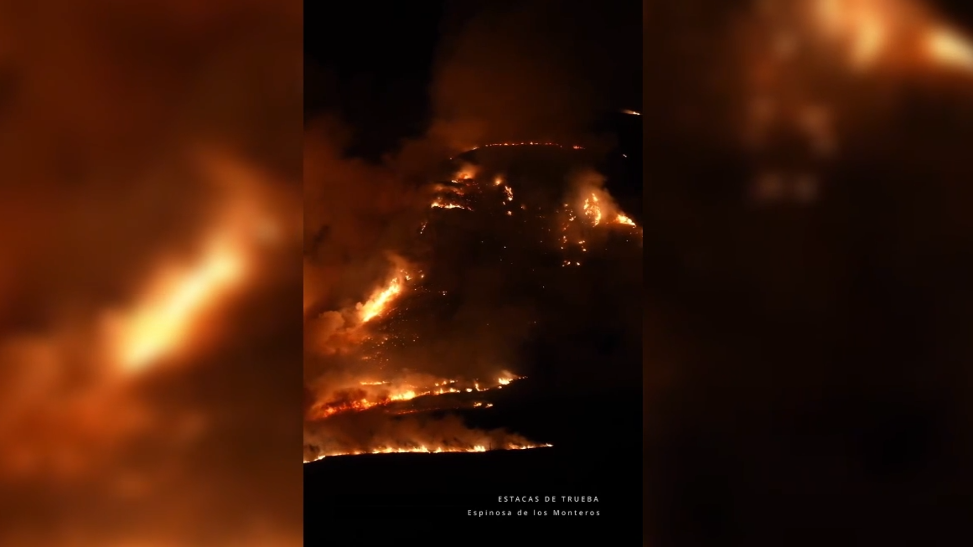 Incendio forestal en Estacas de Trueba, Cantabria: 50 hectáreas de matorral consumidas en una zona habitual de incendios