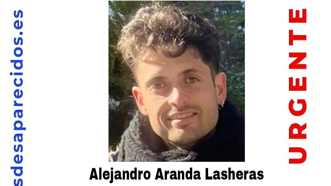 DEsaparecido en Valladolid, Alejandro Aranda.