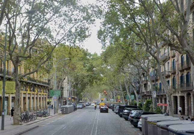 Ronda Sant Antoni Barcelona Google Street View
