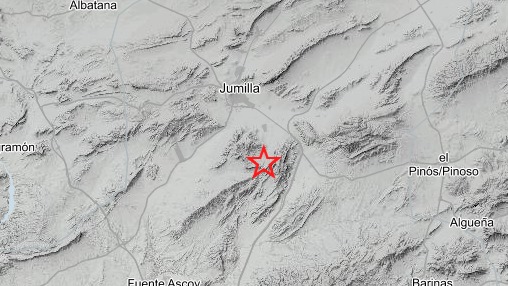 Terremoto de magnitud 3 sacude la zona sur de Jumilla sin causar daños