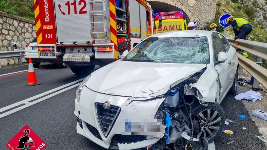 Muere un ciclista de Azpeitia atropellado en Calpe y su hijo resulta herido