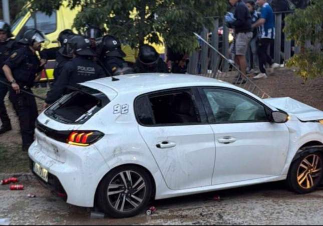Atropello en el derbi del RCDE Stadium: conductora aceleró sin motivo aparente causando heridos
