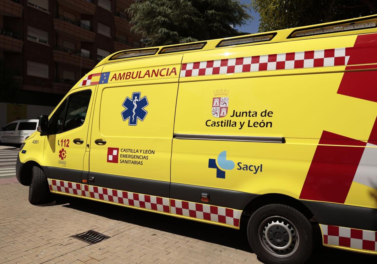 Herida en una colisión por alcance en Salamanca