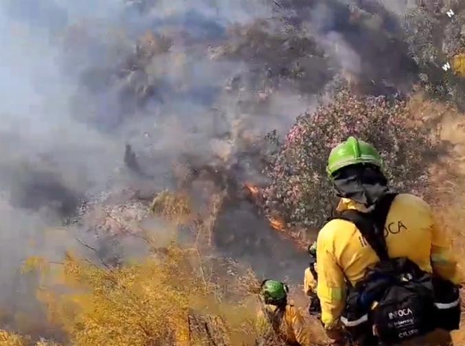 Controlado el incendio forestal en Huércal de Almería: desactivada la fase de preemergencia del Plan de Emergencia