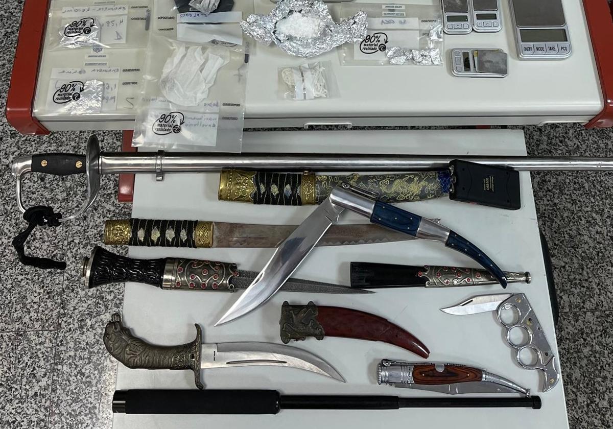 Operación antidroga en La Malvarrosa y Vilamarxant