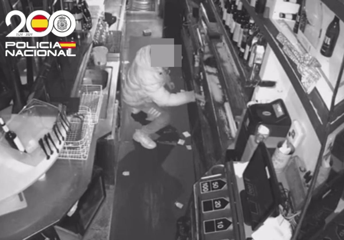 Detenido hombre por intento de robo en establecimiento de hostelería en el casco histórico de la ciudad
