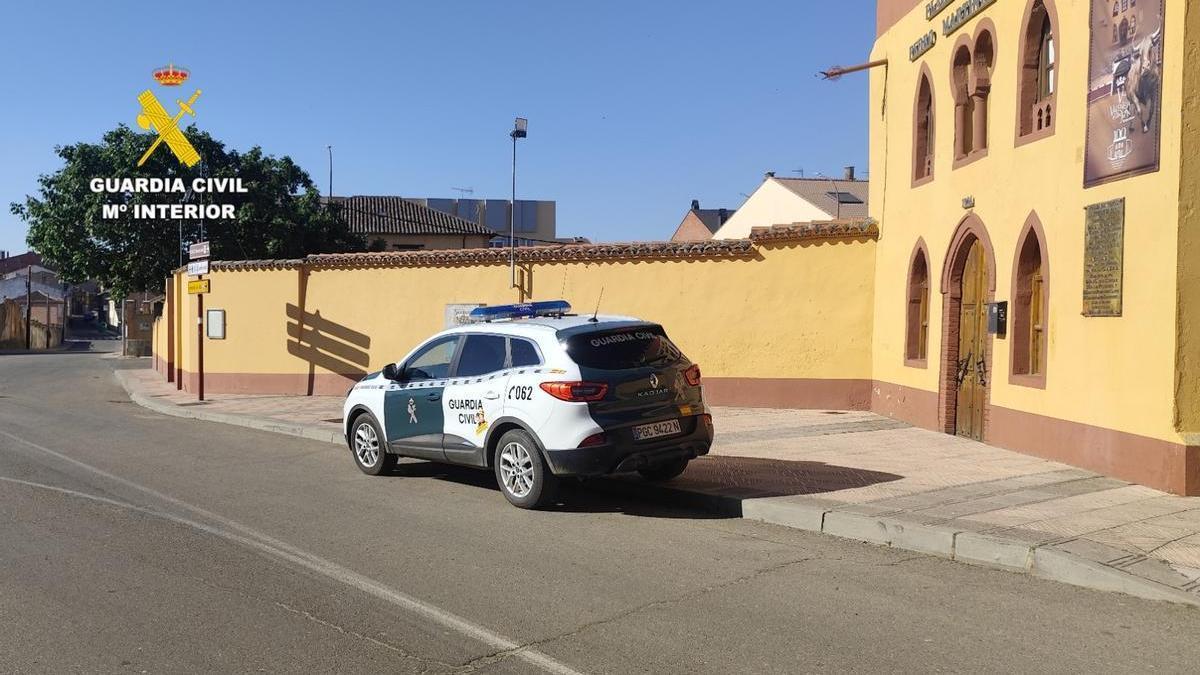 Coche patrulla de la Guardia Civil.